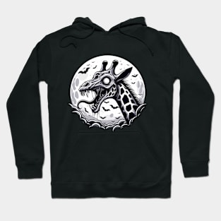 Scream Giraffe Moonlight Hoodie